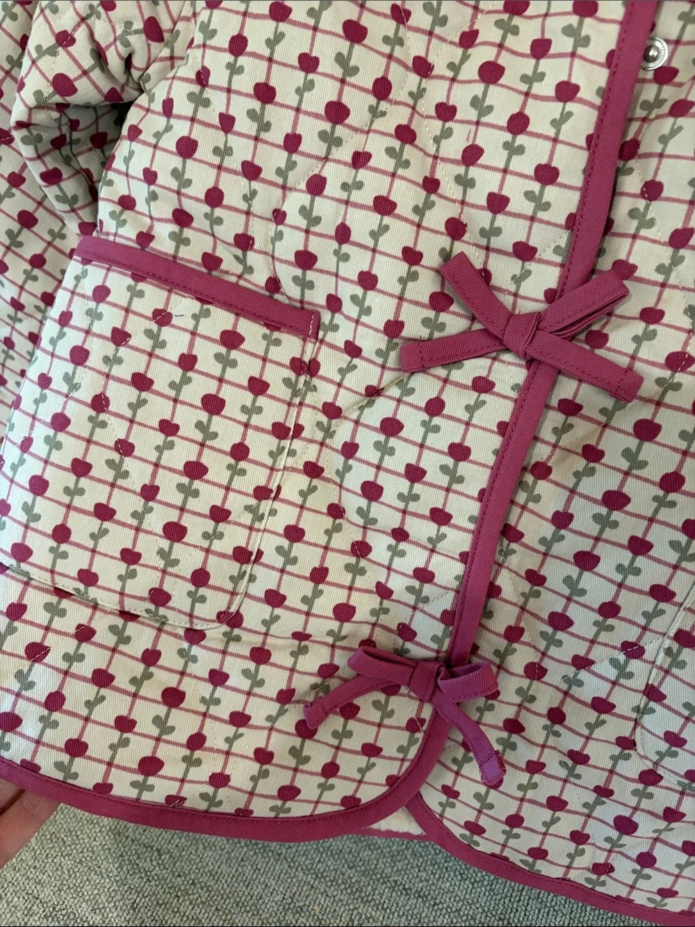 NWT Hunter Kids Quilted Jacket